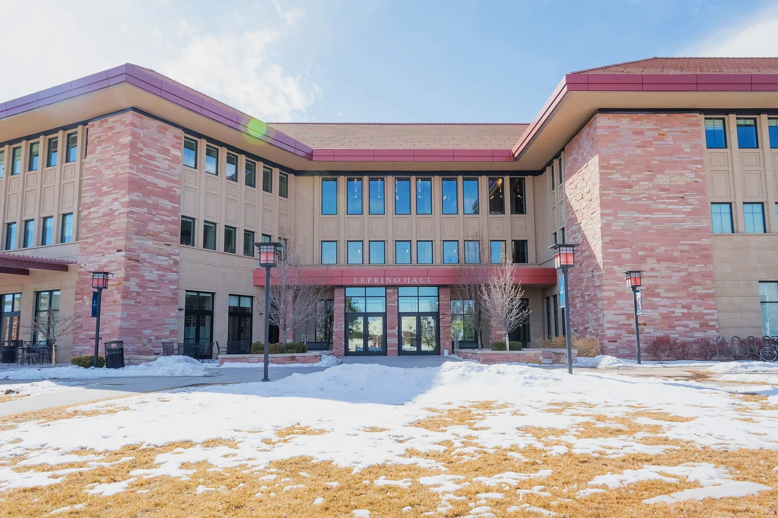 Leprino Hall at Colorado Christian University, where Redeeming Grace Church gathers on Sundays